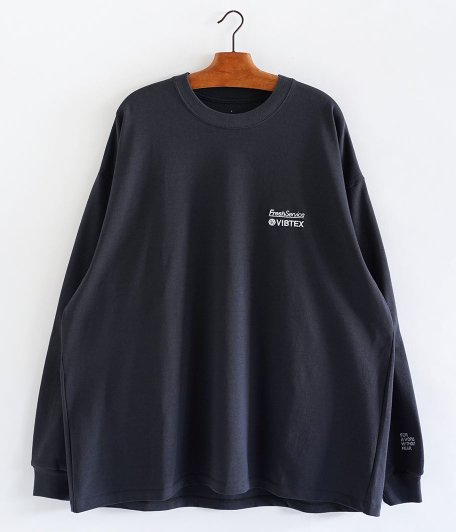 Fresh Service VIBTEX for FreshService L/S CREW NECK TEE [GRAY