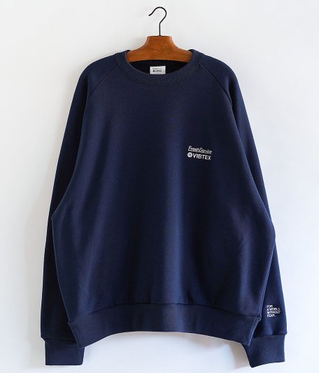 新品・国内正規品 FreshService Crew Neck Sweat ネイビー | www