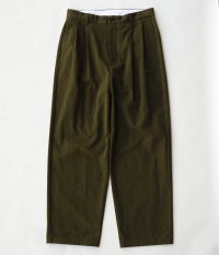  A.PRESSE Chino Trousers [OLIVE]
