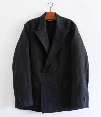  A.PRESSE Double Breasted Jacket [CHARCOAL]