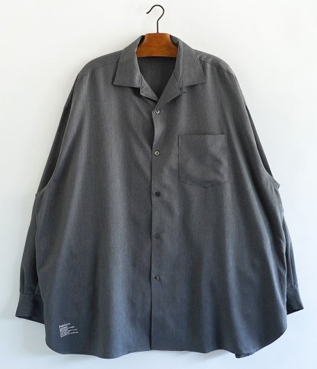 Fresh Service COOLFIBER OPEN COLLAR L/S SHIRT [H.GRAY] - Fresh Service  NECESSARY or UNNECESSARY NEAT OUTIL YOKE VINTAGE などの通販 RADICAL