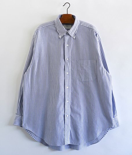  HERILL Cotton Oxford Shirts [SAXSTRIPE]