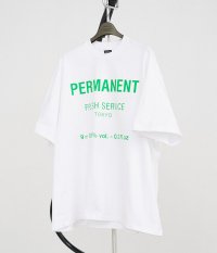  Fresh Service FS PRINTED TEE PERMANENT [GREEN PT]