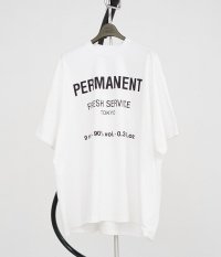  Fresh Service FS PRINTED TEE PERMANENT [BLACK PT]