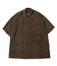  DAIWA PIER 39 TECH SPORTS OPEN COLLAR SHIRTS S/S [BROWN]