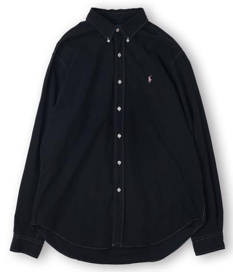 Ralph Lauren ロングスリーブボタンダウンシャツ [Overdye Ralph Lauren ロングスリーブボタンダウンシャツ [Overdye
