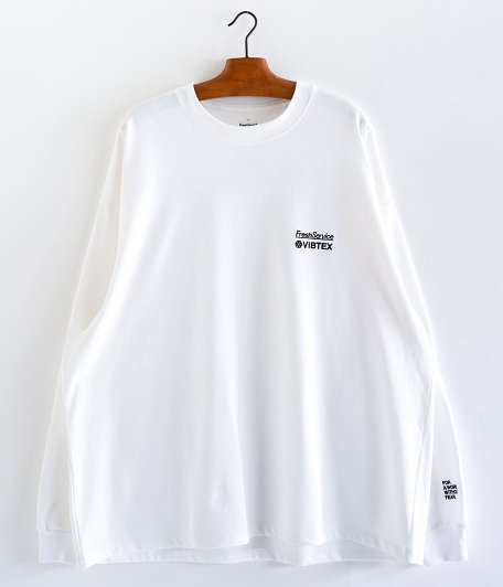 Fresh Service VIBTEX for FreshService L/S CREW NECK TEE [WHITE] - Fresh  Service NECESSARY or UNNECESSARY NEAT OUTIL YOKE VINTAGE などの通販 RADICAL