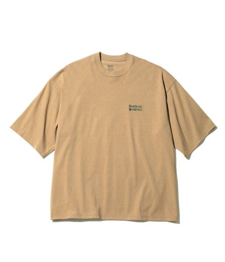  Fresh Service VIBTEX for FreshService S/S CREW NECK TEE [BEIGE]