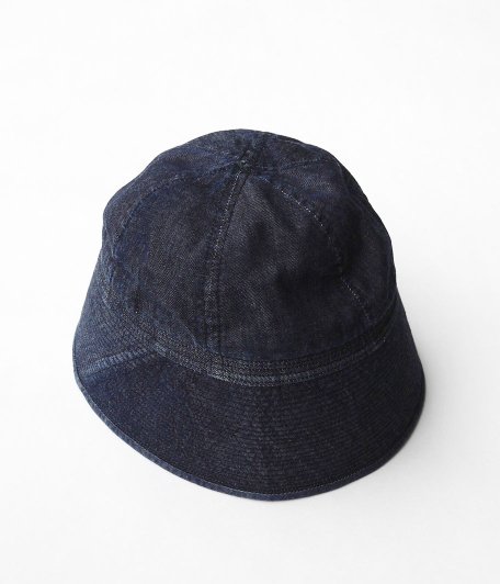 1000s THOUSANDS MELLOW DENIM SAILOR HAT [INDIGO WASH] - Fresh