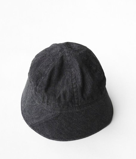 1000s THOUSANDS MELLOW DENIM SAILOR HAT [BLACK WASH] - Fresh ...