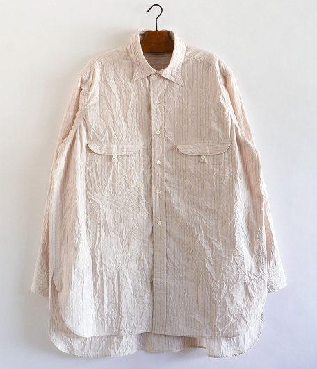 ENCOMING DOUBLE FLAP SHIRT [GREY] - Fresh Service NECESSARY or