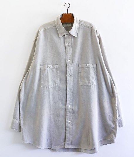  HERILL Cotton Cashmere Brush Work Shirts [GREIGE]