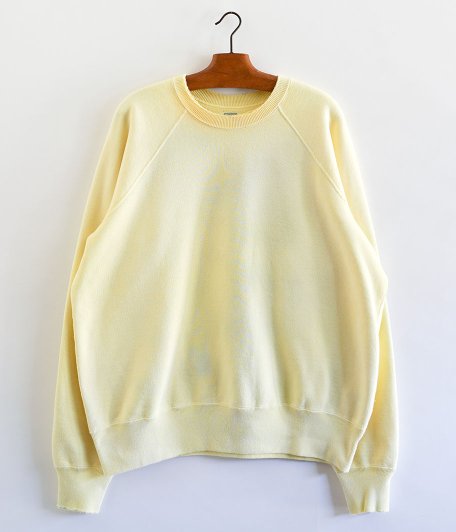  A.PRESSE Vintage Sweatshirt [YELLOW]