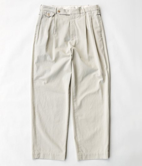 A.PRESSE Type.2 Chino Trousers [ECRU] - Fresh Service NECESSARY or 
