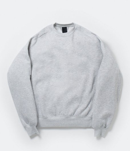  DAIWA PIER 39 TECH SWEAT CREW FREEDOM SLEEVE [HEATHER GRAY]