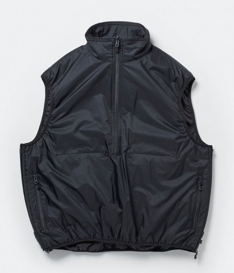 DAIWA PIER 39 TECH REVERSIBLE PULLOVER PUFF VEST [BLACK] - Fresh