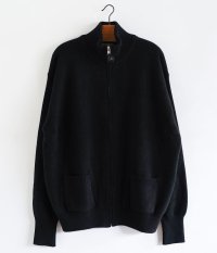  HERILL Goldencash Zipup Sweater [BLACK]