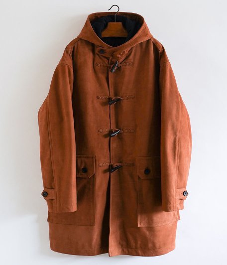 CCU ‘ARIO’ DUFFLE COAT [COW NUBUCK / CAMEL] - Fresh Service NECESSARY or  UNNECESSARY NEAT OUTIL YOKE VINTAGE などの通販 RADICAL