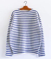  NECESSARY or UNNECESSARY BOAT KNIT [BLUE BORDER]