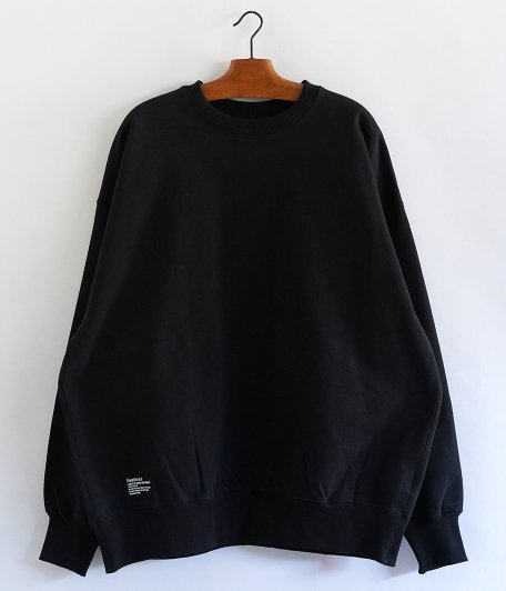 FreshService LIGHT OZ CREW NECK SWEAT [BLACK] - Fresh Service