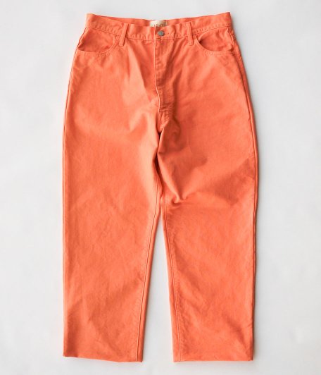  NEAT Color Cotton Duck Pants [ORANGE]
