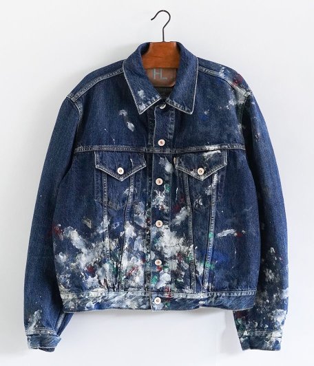 HERILL HL DENIMSPLASH JACKET [Vintage worn] - Fresh Service