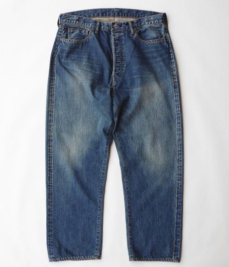  A.PRESSE Washed Denim Wide Pants [INDIGO]