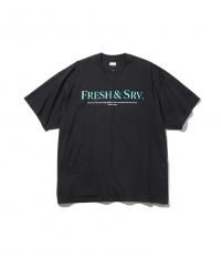 FreshService CORPORATE PRINTED S/S TEE ”FS” [BLACK] - Fresh