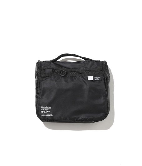  Fresh Service PHILMENT FS TRAVEL POUCH [BLACK]