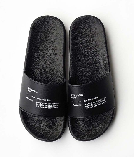  Fresh Service SLIDE SANDAL [BLACK]