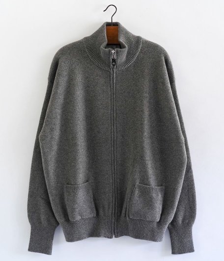  HERILL Goldencash Zipup Sweater [TOP GRAY]