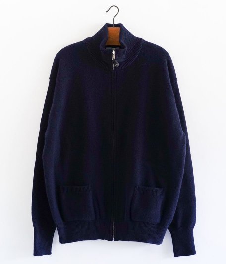  HERILL Goldencash Zipup Sweater [NAVY]