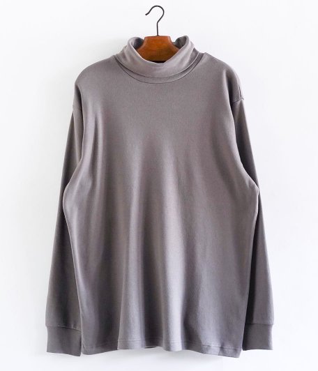  DRESS Plain Turtleneck [GRAY]