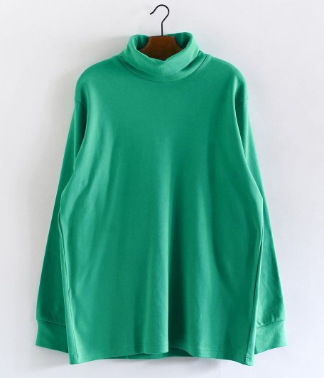  DRESS Plain Turtleneck [GREEN]