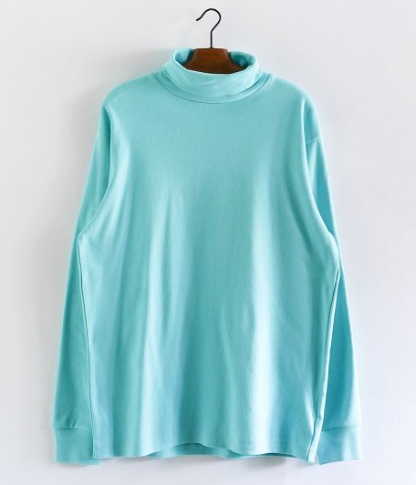  DRESS Plain Turtleneck [T.BLUE]