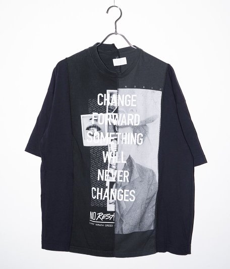  CHANGES for radicalvintage Photo pri remake T-Shirt [BLACK / 3]