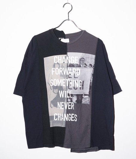  CHANGES for radicalvintage Photo pri remake T-Shirt [BLACK / 4]