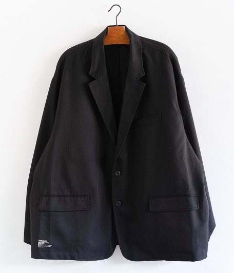  Fresh Service WOOLY TWILL JACKET [BLACK]