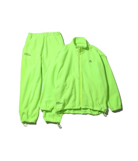  Fresh Service FLEECE TRACKSUIT [NEON YELLOW]