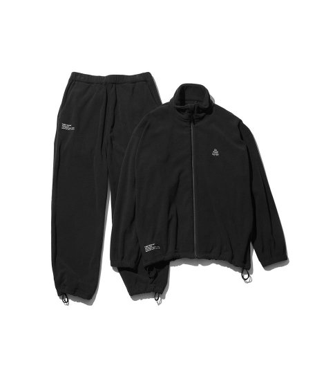  Fresh Service FLEECE TRACKSUIT [BLACK]