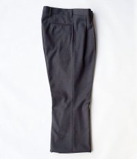  NEAT Back Satin Gabardine Flare [GRAY]