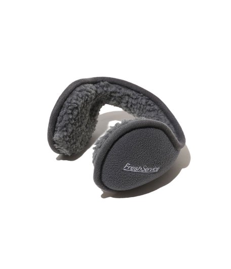  Fresh Service SYNTETIC FLEECE EARMUFFS [BLACK / GRAY /NAVY]