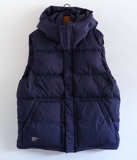  Fresh Service CORPORATE DOWN VEST [NAVY]