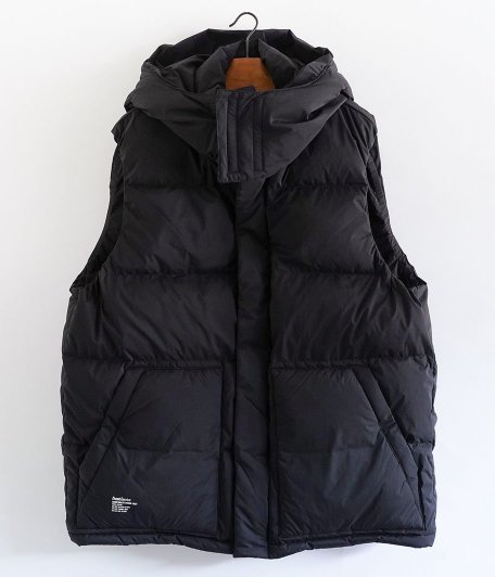  Fresh Service CORPORATE DOWN VEST [BLACK]