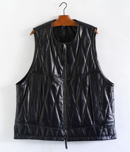  CCU QUILTED VEST [BLACK]