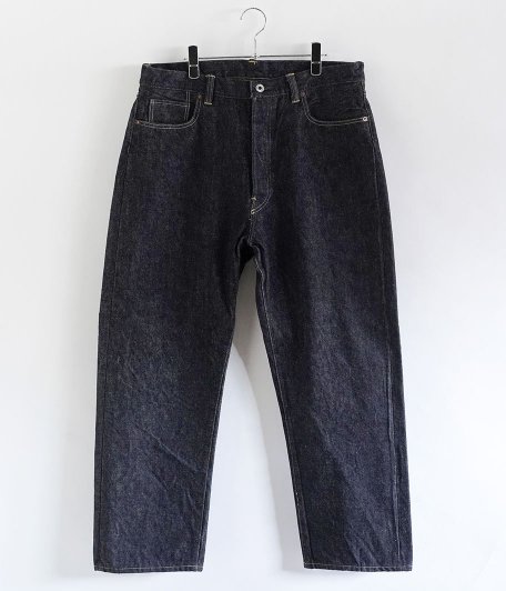  A.PRESSE Washed Denim Wide Pants [INDIGO]