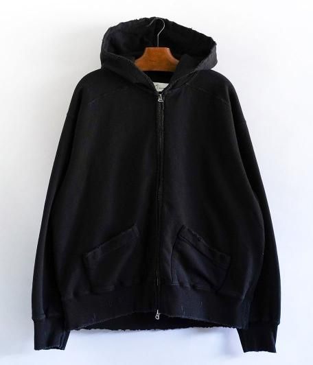  ANCELLM ZIPUP HOODIE [BLACK]