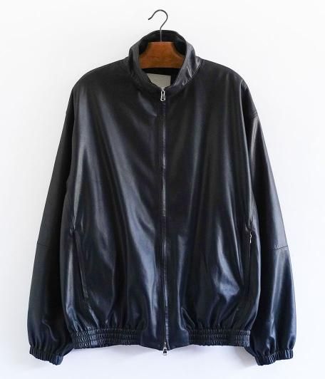  YOKE LEATHER TRAINING JACKET [BLACK]