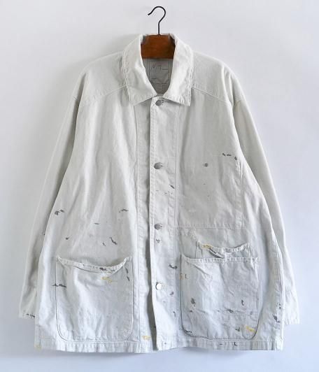  ANCELLM DENIM COVERALL [WHITE]