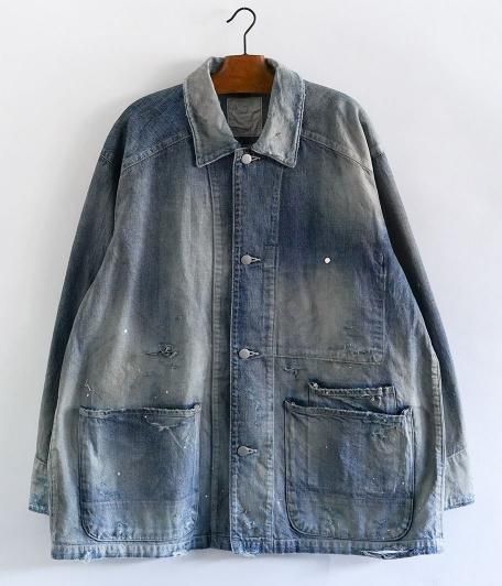 ジャケット・アウター ANCELLM DENIM COVERALL(INDIGO) ANCELLM（アンセルム）】DENIM COVERALL -INDIGO | tadayoi